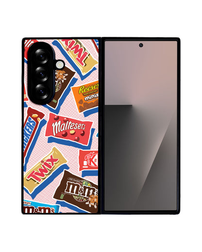 Android Flip / Fold Leather Grip - Choco Sweet