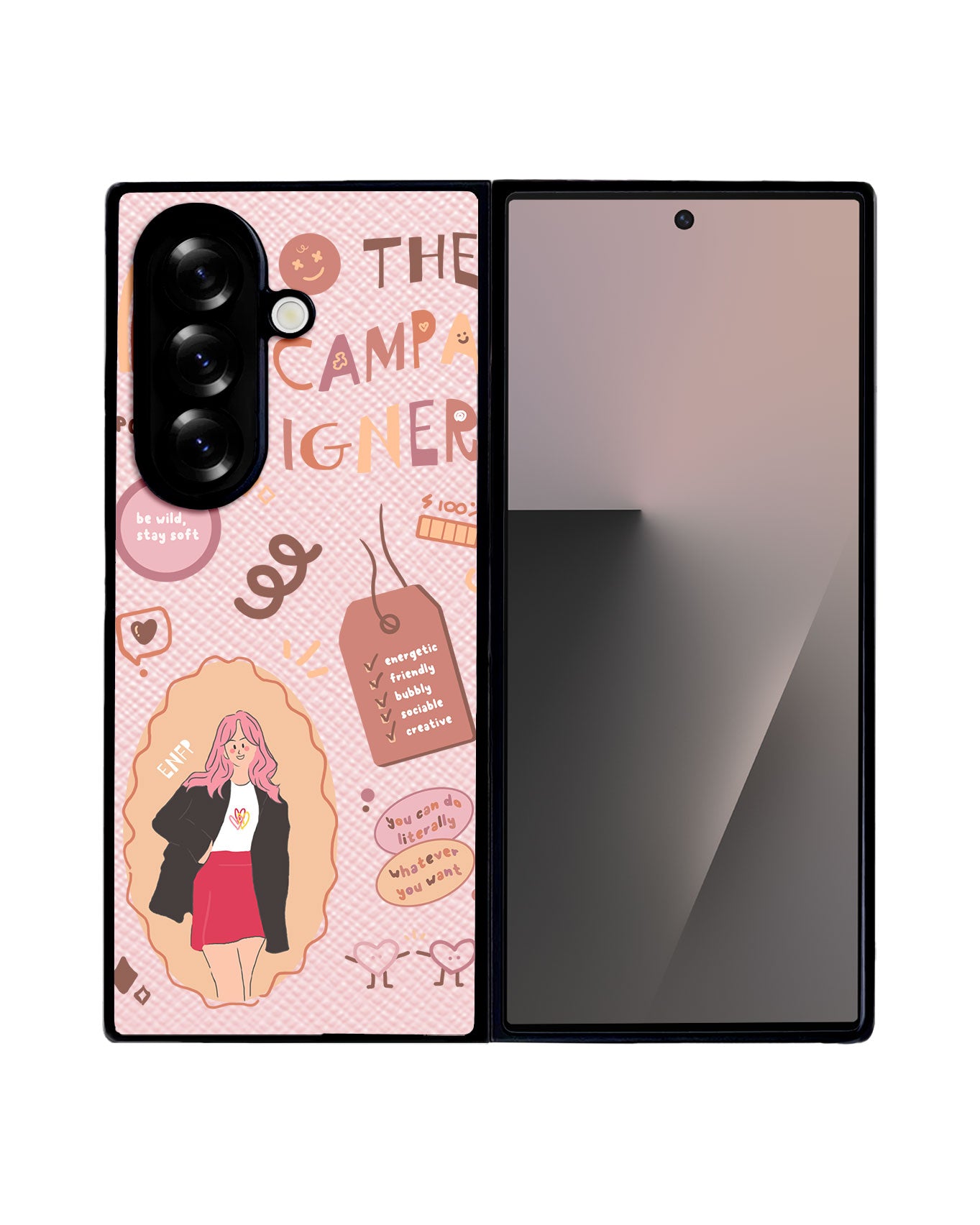 Android Flip / Fold Leather Grip - ENFP