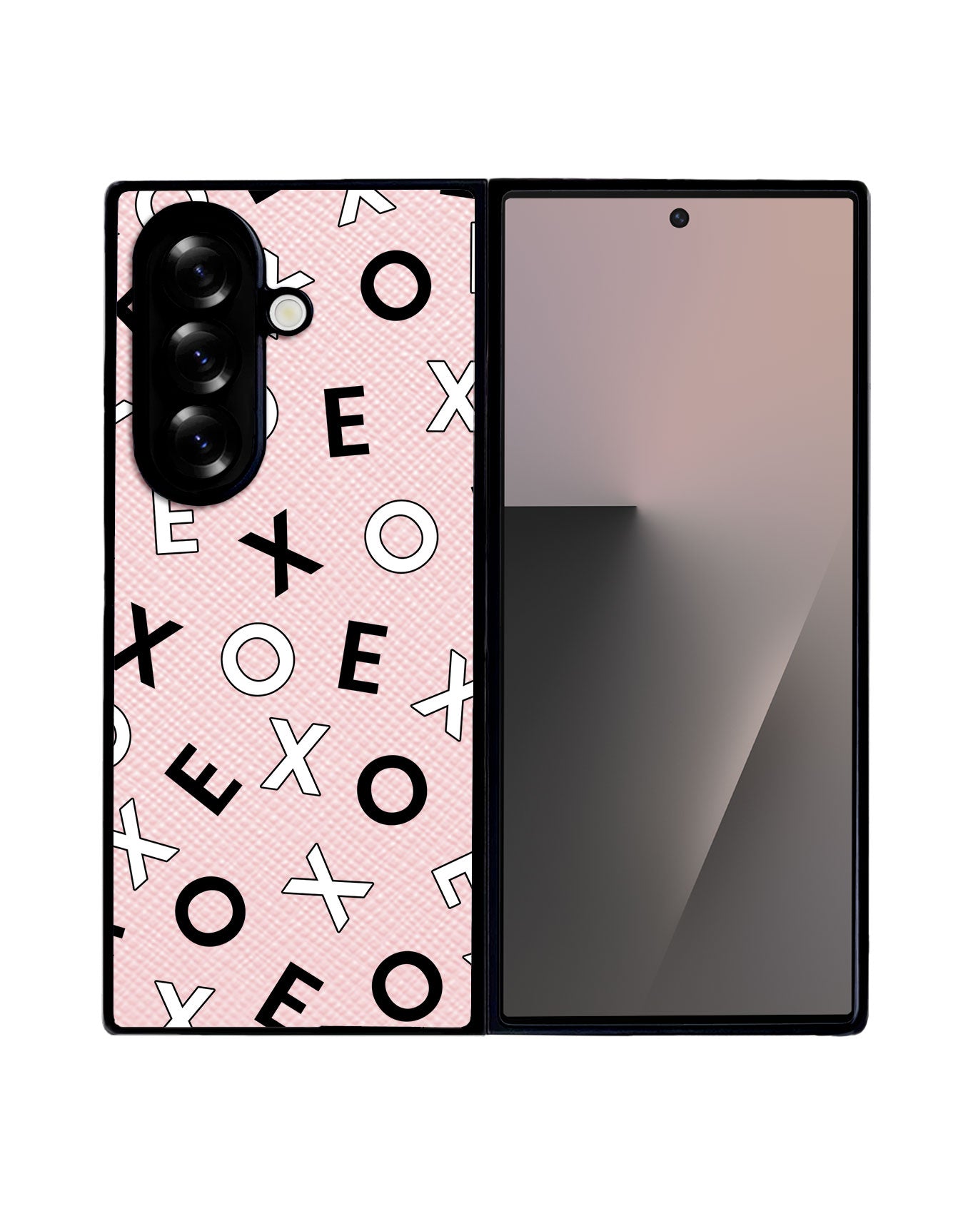 Android Flip / Fold Leather Grip - EXO Monogram