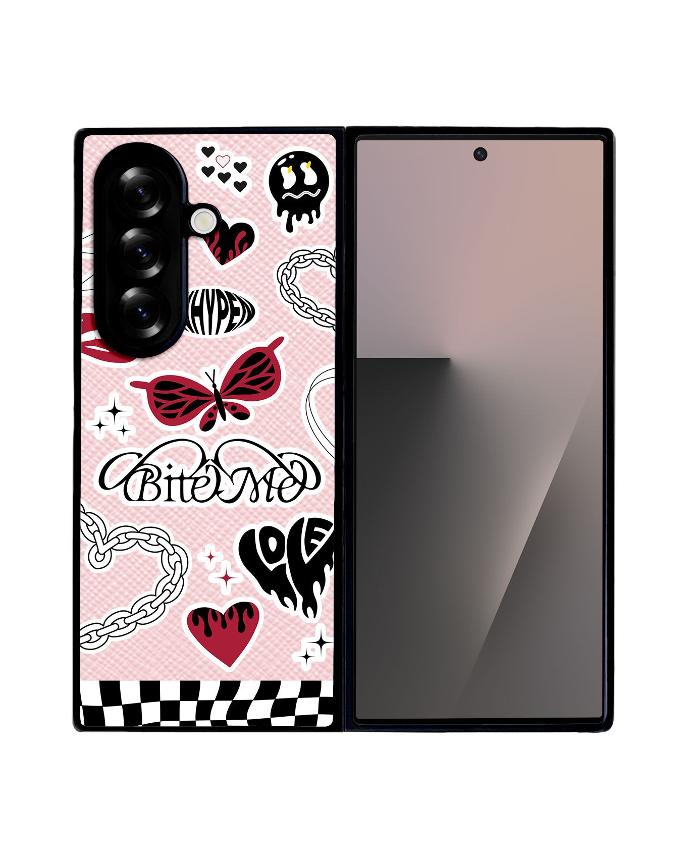 Android Flip / Fold Leather Grip - Enhypen Bite Me