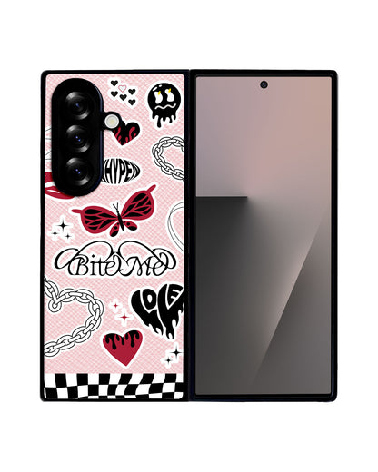 Android Flip / Fold Leather Grip - Enhypen Bite Me