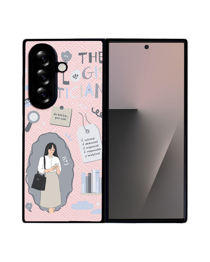 Android Flip / Fold Leather Grip - ISTJ