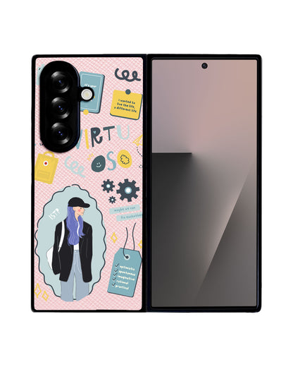 Android Flip / Fold Leather Grip - ISTP