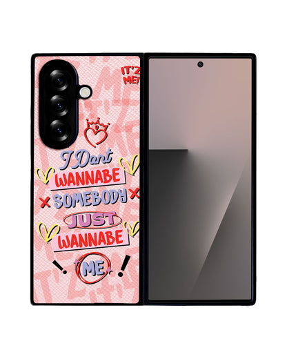 Android Flip / Fold Leather Grip - Itzy Itz Me