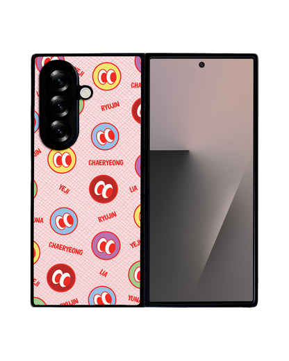 Android Flip / Fold Leather Grip - Itzy Monogram