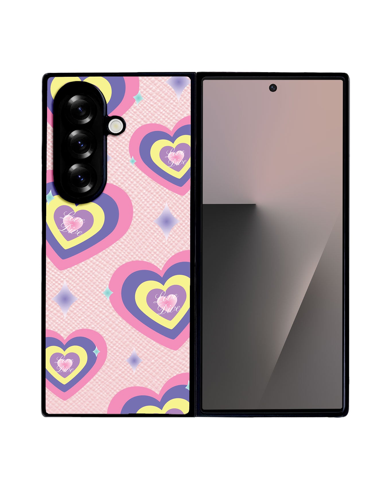 Android Flip / Fold Leather Grip - IVE Love Dive