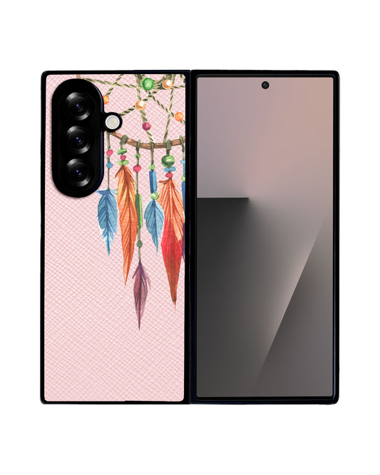 Android Flip / Fold Leather Grip - Dreamcatcher 1.0