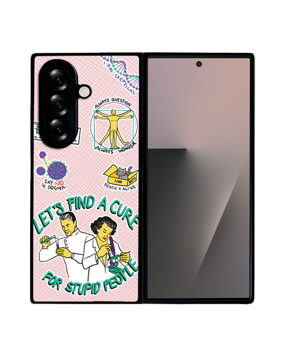 Android Flip / Fold Leather Grip - Science 2.0