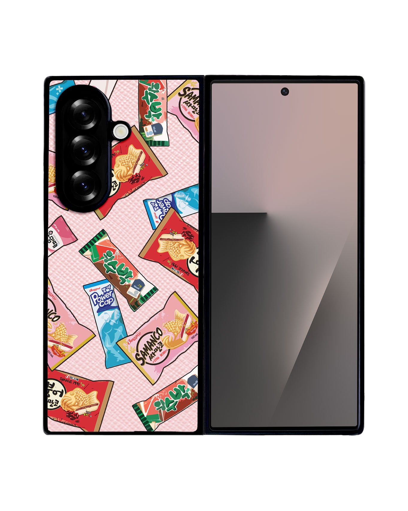 Android Flip / Fold Leather Grip - K-Dessert