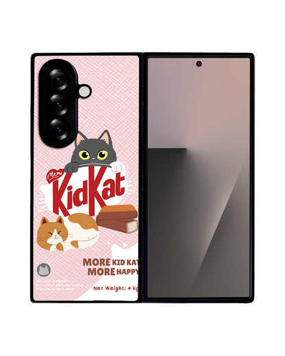 Android Flip / Fold Leather Grip - Kidkat