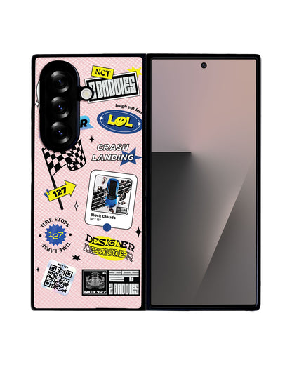 Android Flip / Fold Leather Grip - NCT 127 Sticker Pack
