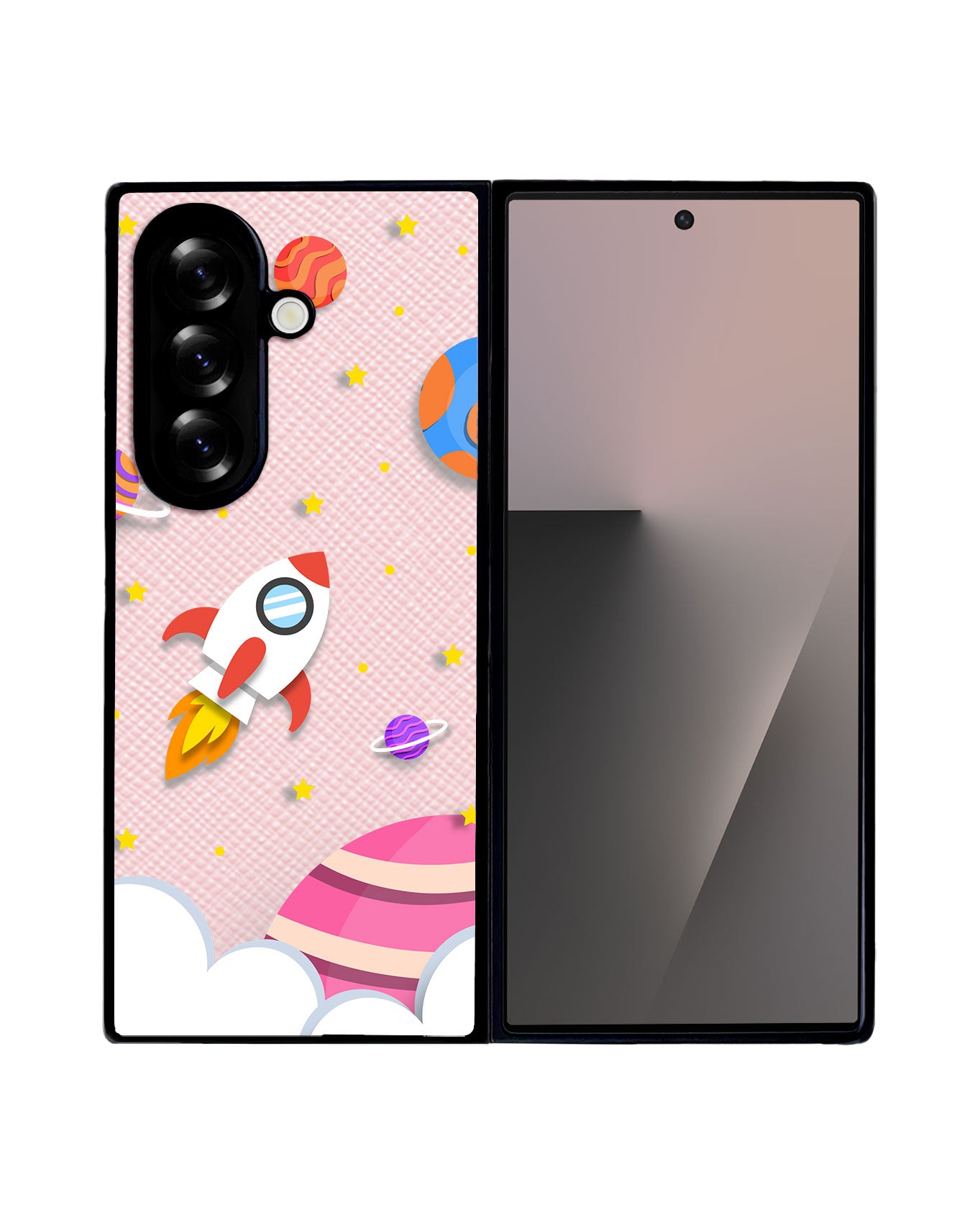 Android Flip / Fold Leather Grip - Neverland