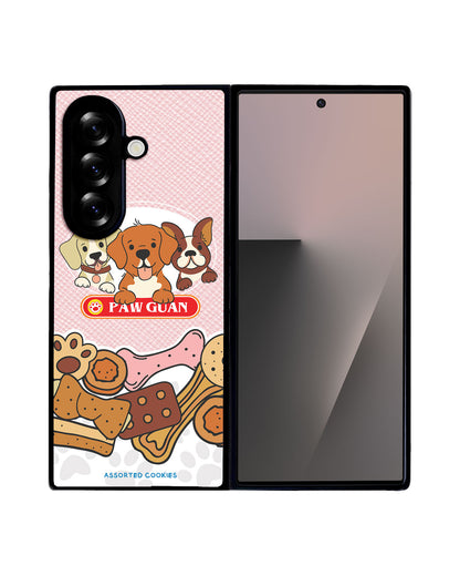 Android Flip / Fold Leather Grip - Pawguan Dog