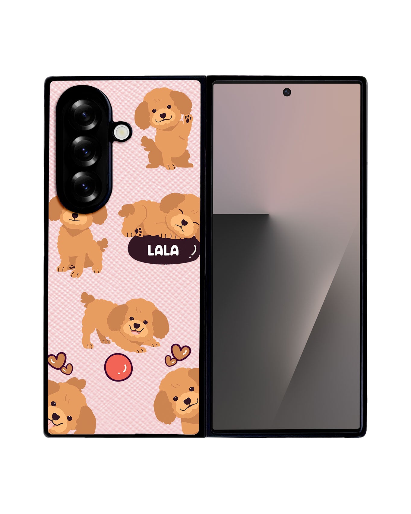 Android Flip / Fold Leather Grip - Poodle Squad