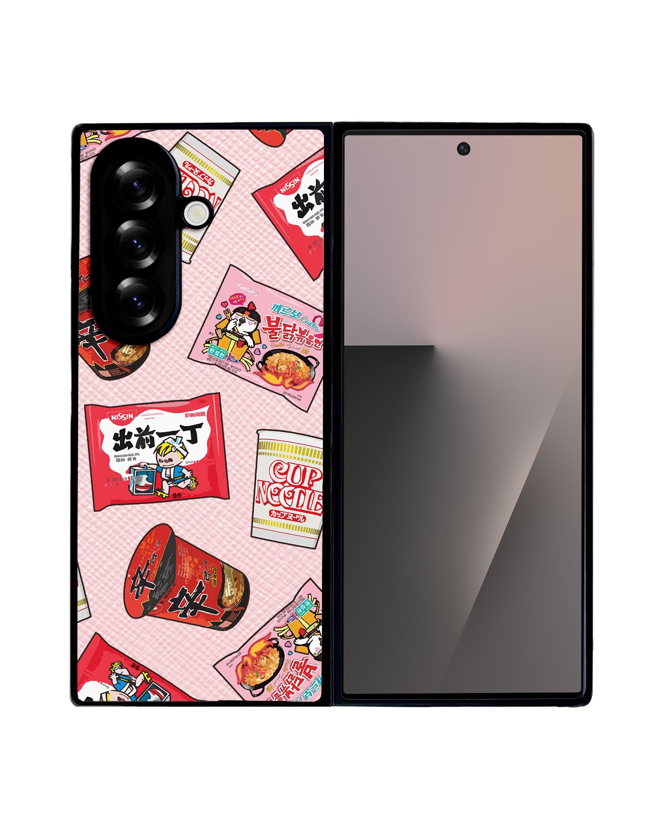 Android Flip / Fold Leather Grip - K-Ramyeon