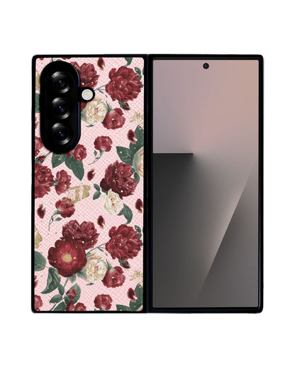Android Flip / Fold Leather Grip - Rosalie