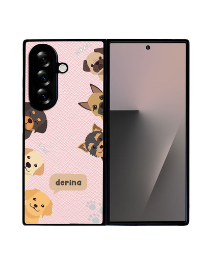 Android Flip / Fold Leather Grip - Ruff Family