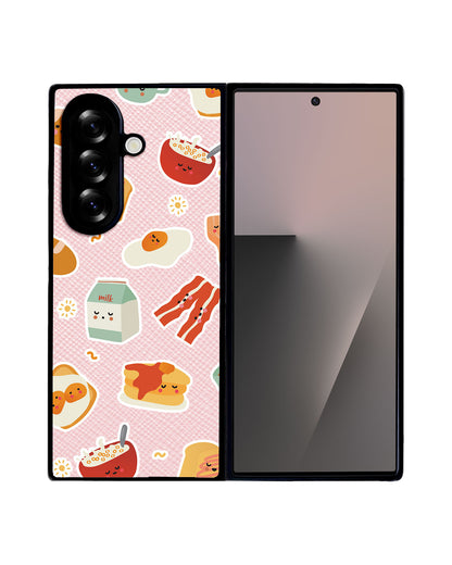 Android Flip / Fold Leather Grip - English Breakfast