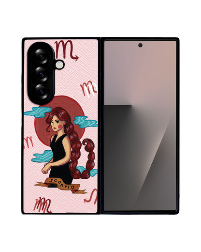 Android Flip / Fold Leather Grip - Scorpio