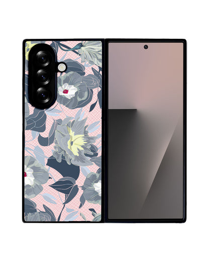 Android Flip / Fold Leather Grip - September Morning Glory