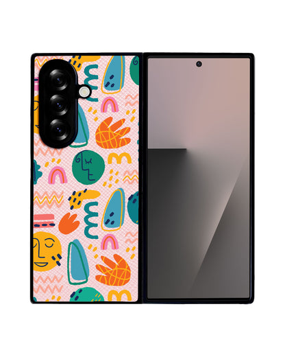 Android Flip / Fold Leather Grip - Silent Art