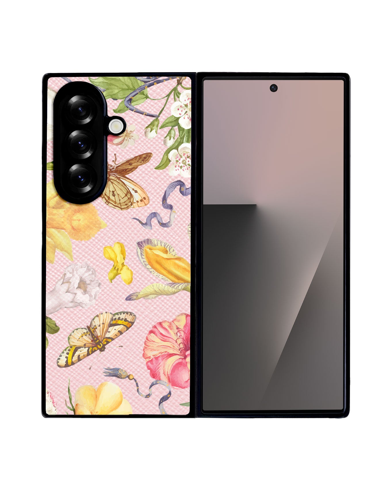 Android Flip / Fold Leather Grip - Sunny