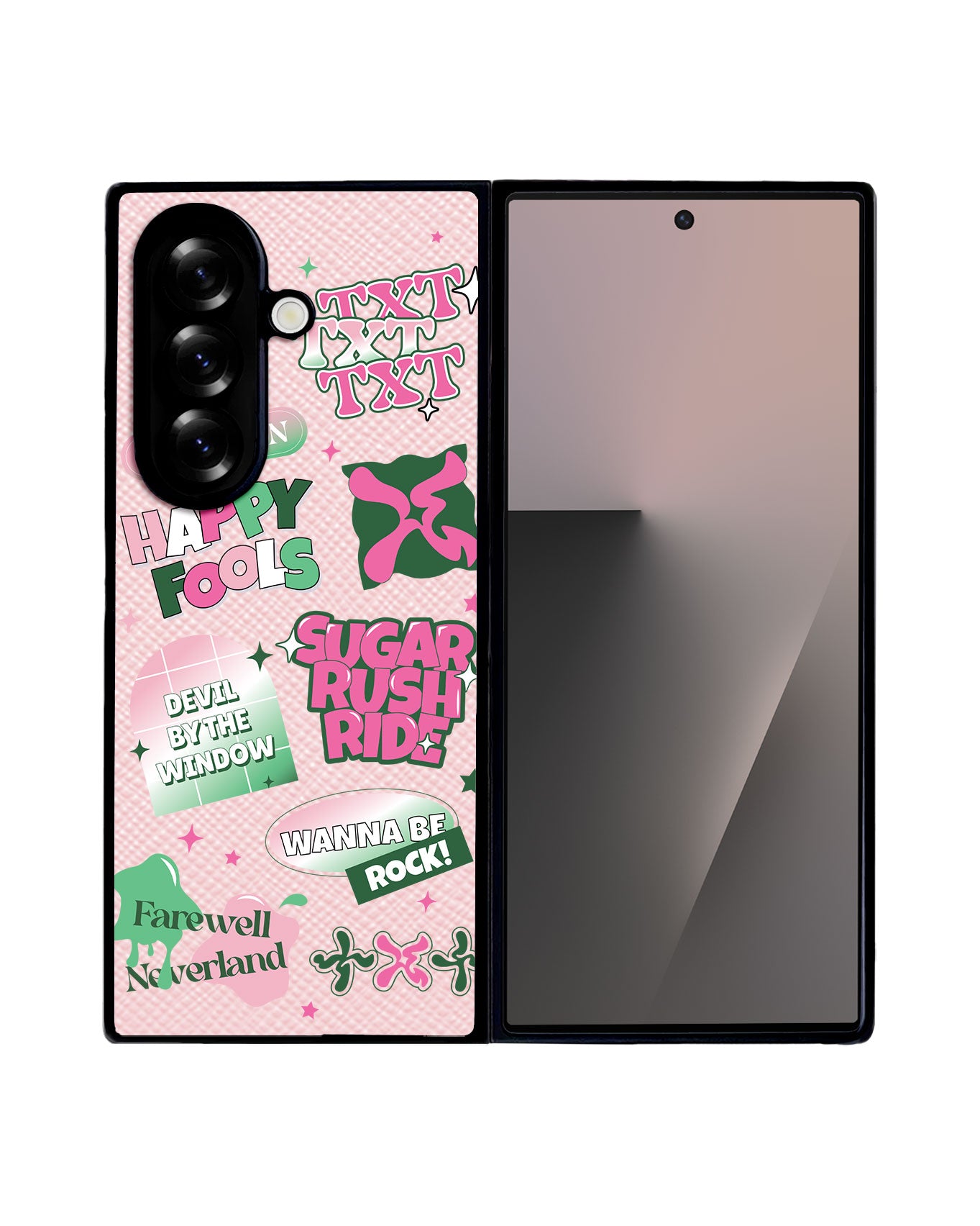 Android Flip / Fold Leather Grip - TXT Temtation