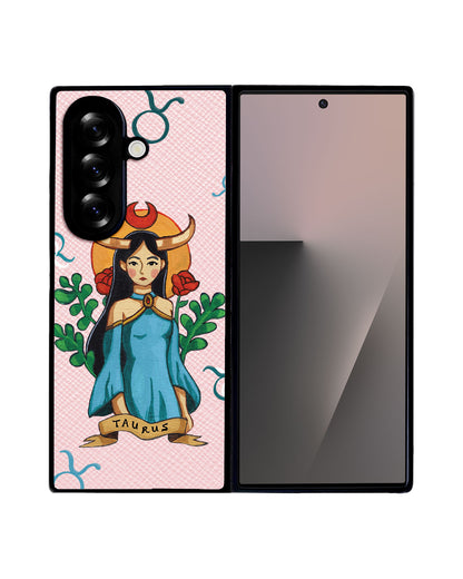 Android Flip / Fold Leather Grip - Taurus