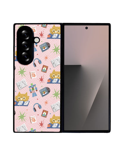 Android Flip / Fold Leather Grip - Too Much Hobbies