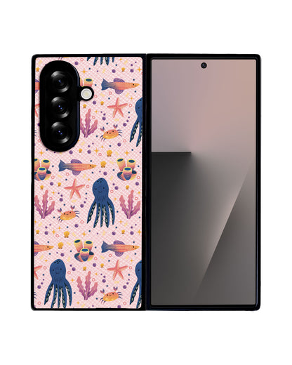 Android Flip / Fold Leather Grip - Underwater Dreams 1.0