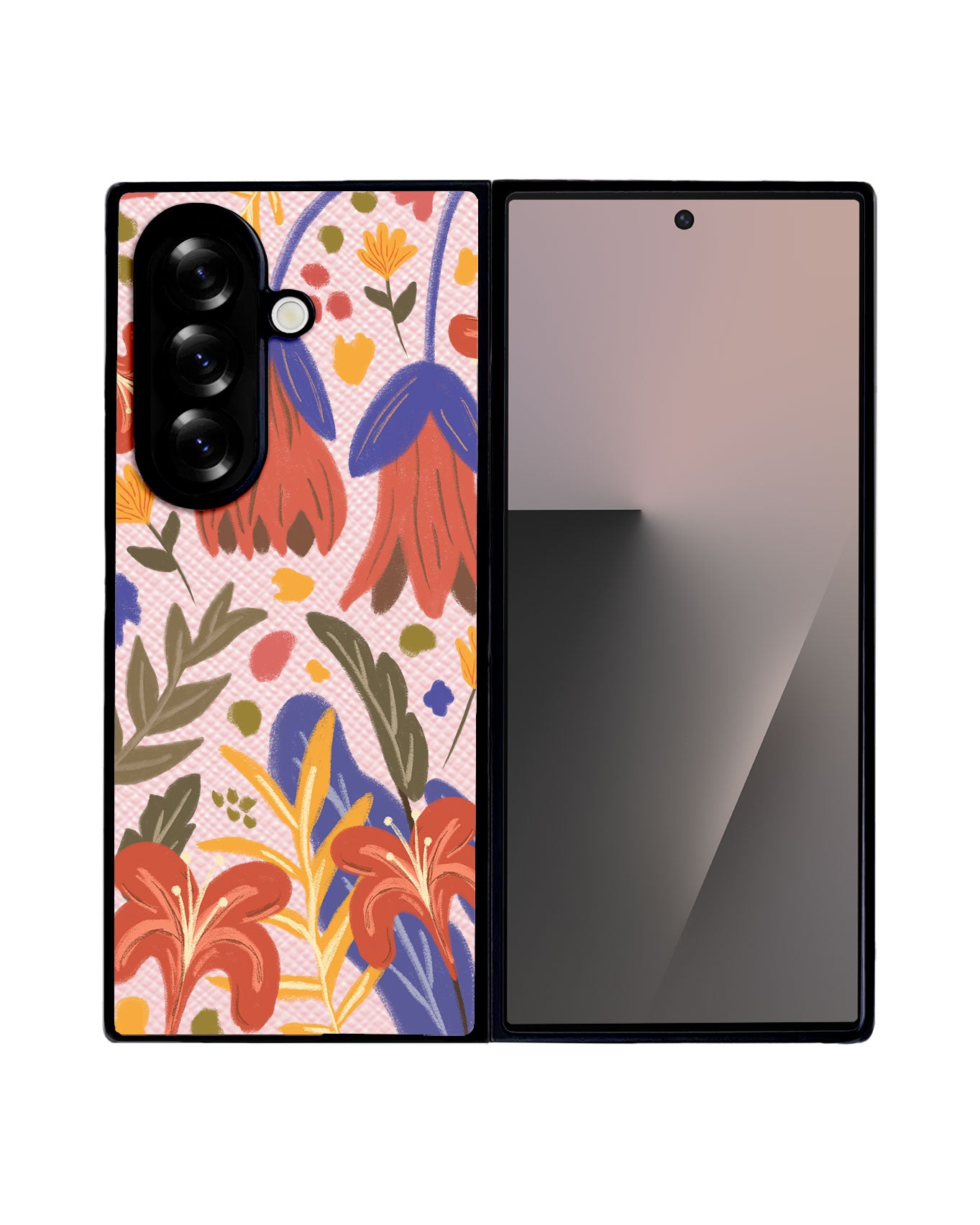 Android Flip / Fold Leather Grip - Nature Lovers