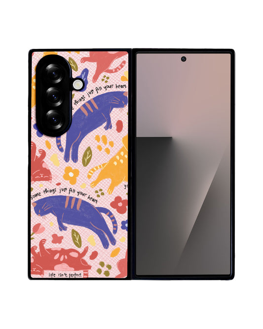 Android Flip / Fold Leather Grip - Pet Lovers