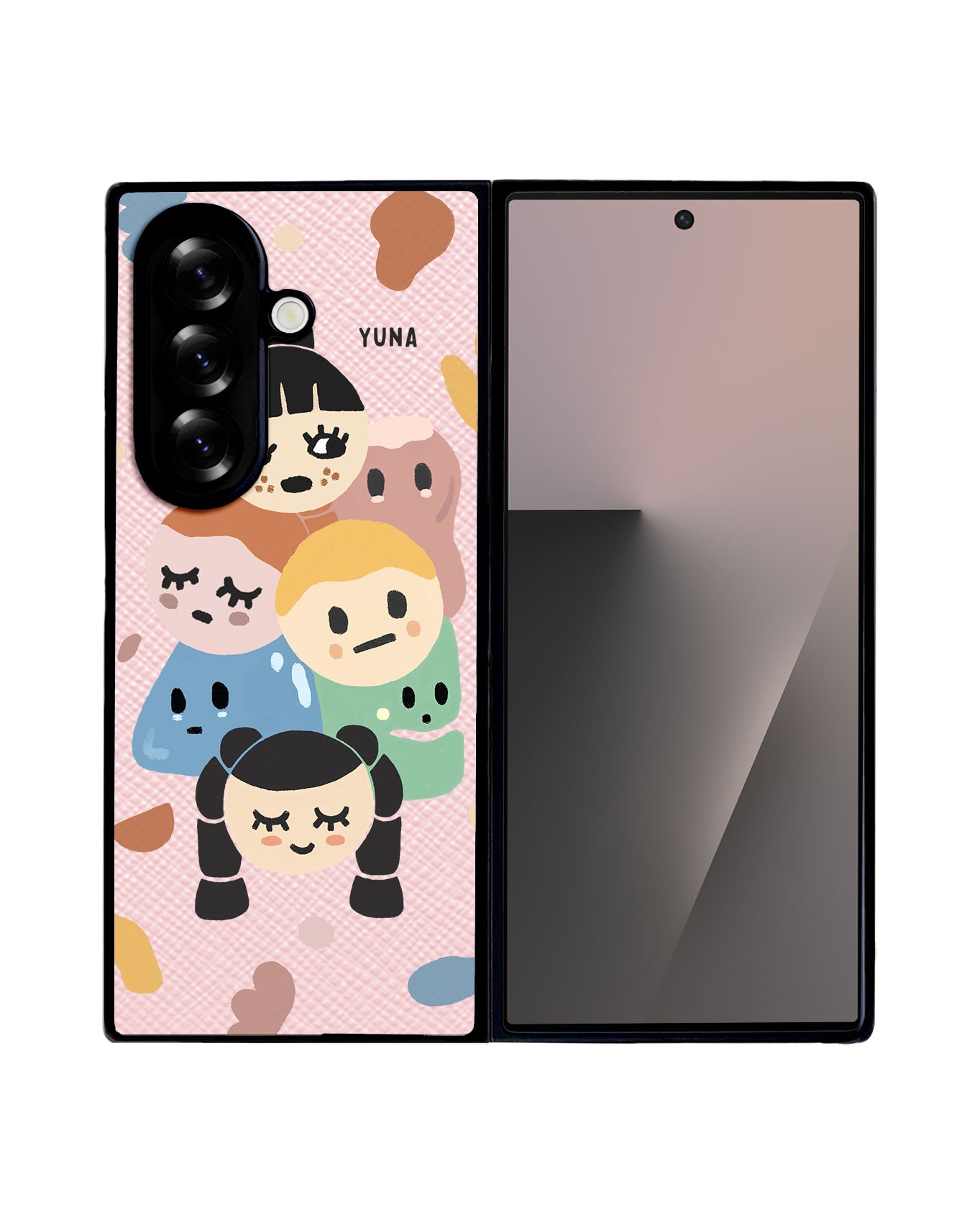 Android Flip / Fold Leather Grip - Doodle 1.0