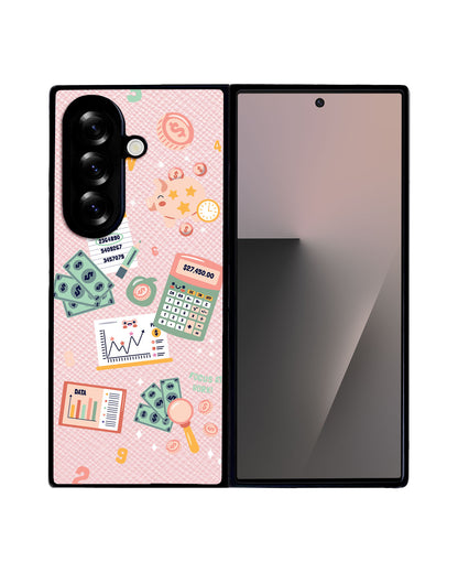 Android Flip / Fold Leather Grip - Finance