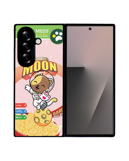 Android Flip / Fold Leather Grip - Honey Moon