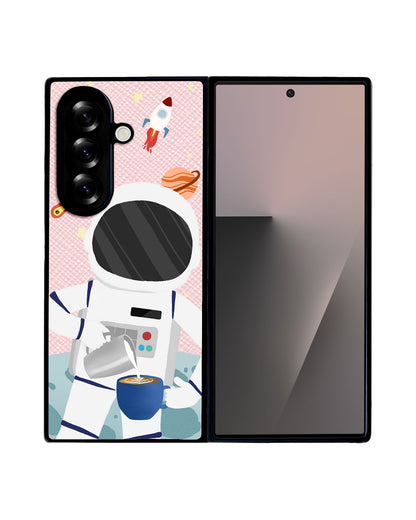 Android Flip / Fold Leather Grip - Baristronaut