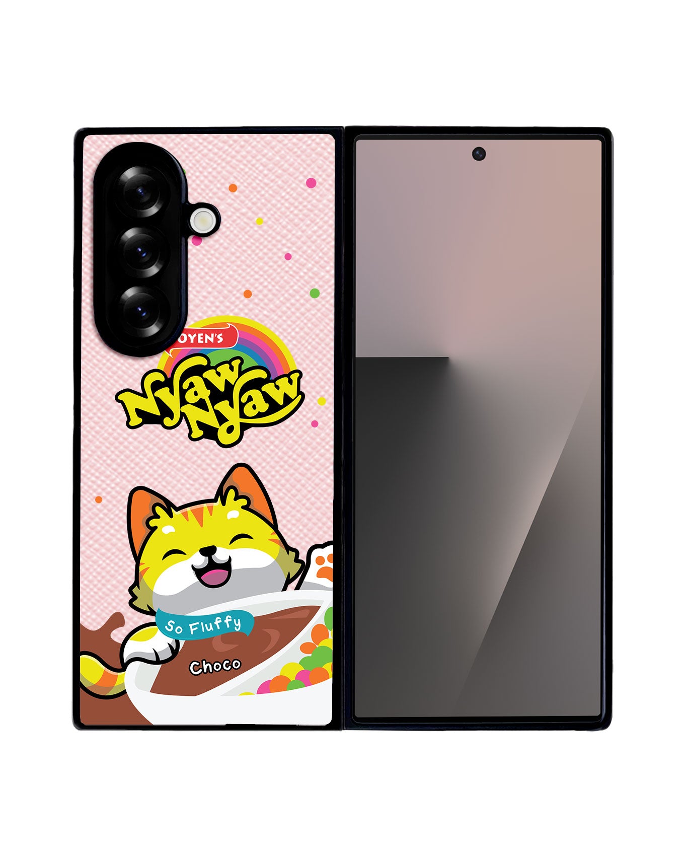 Android Flip / Fold Leather Grip - Nyaw Nyaw