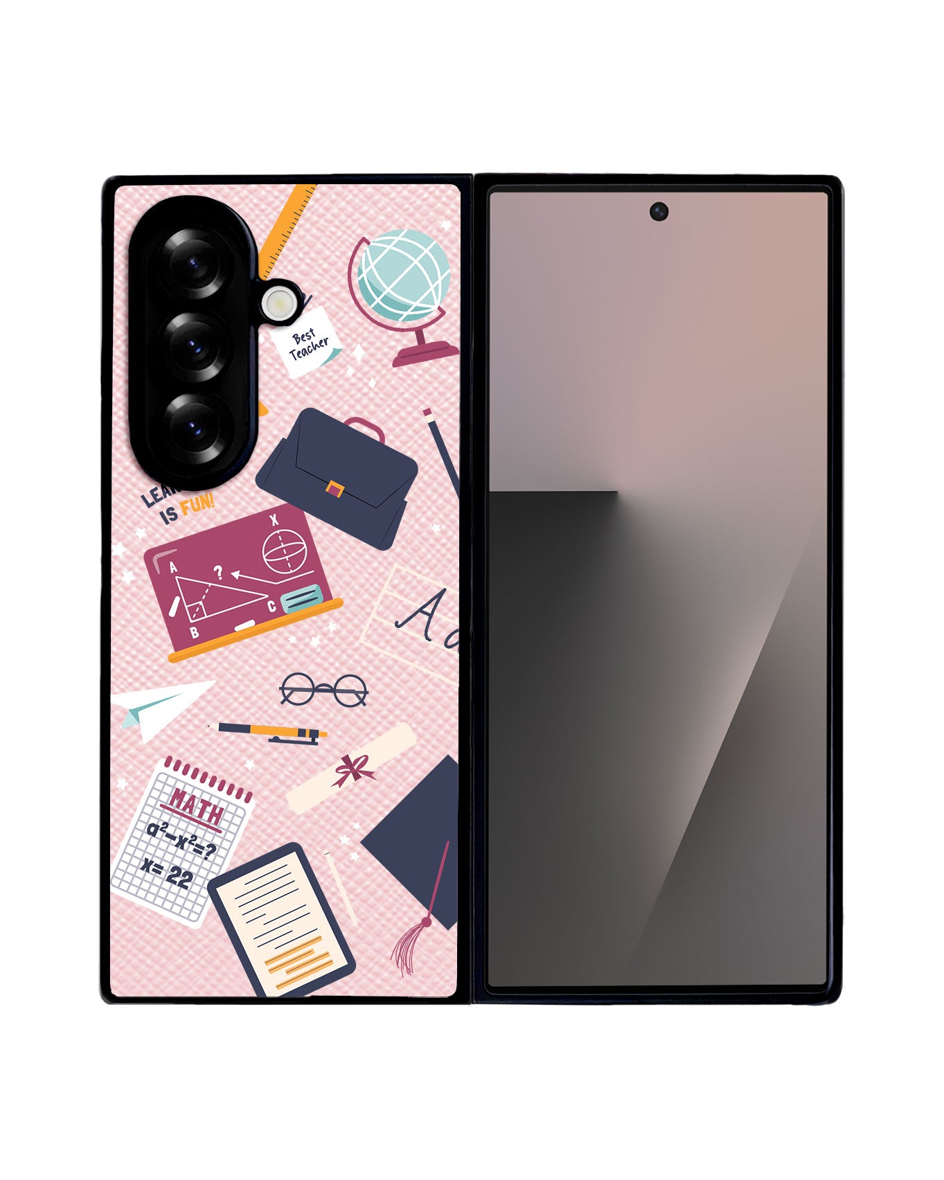 Android Flip / Fold Leather Grip - Teacher