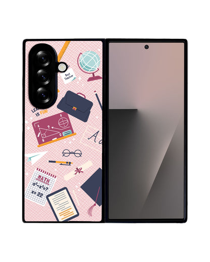 Android Flip / Fold Leather Grip - Teacher