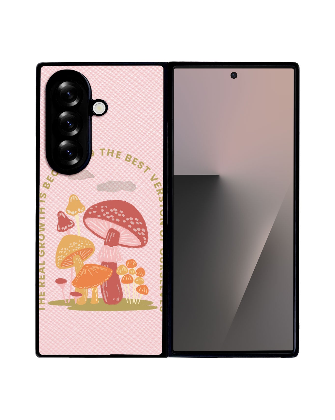 Android Flip / Fold Leather Grip - The Real Growth