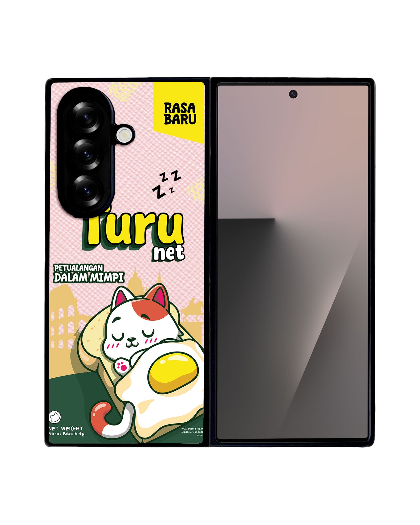 Android Flip / Fold Leather Grip - Turu