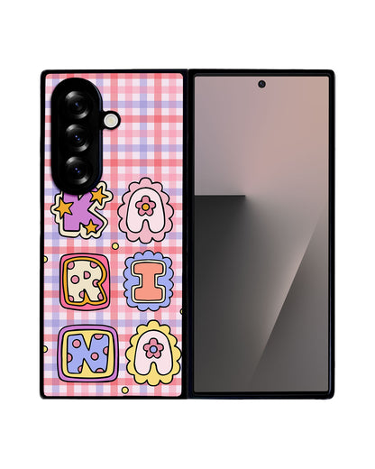 Android Flip / Fold Avant-Gloss Grip - Adorable monogram 2.0