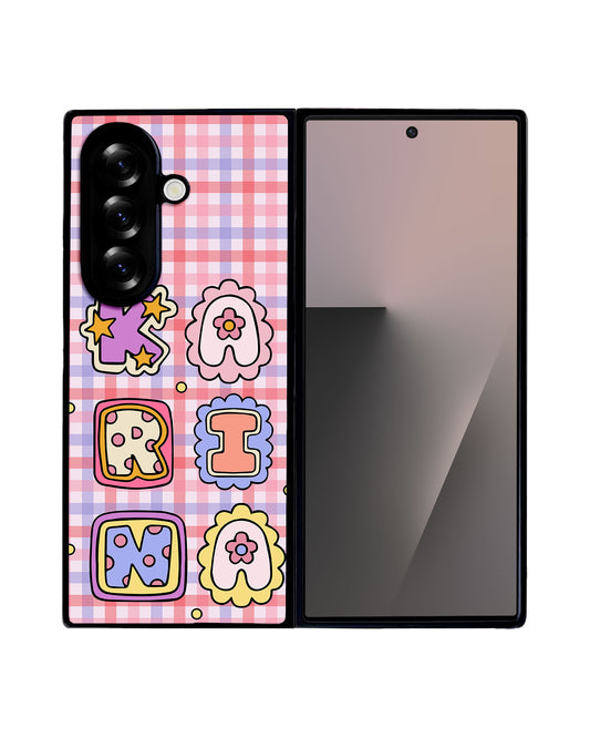 Android Flip / Fold Avant-Gloss Grip - Adorable monogram 2.0