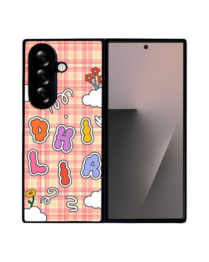 Android Flip / Fold Avant-Gloss Grip - Adorable monogram 6.0