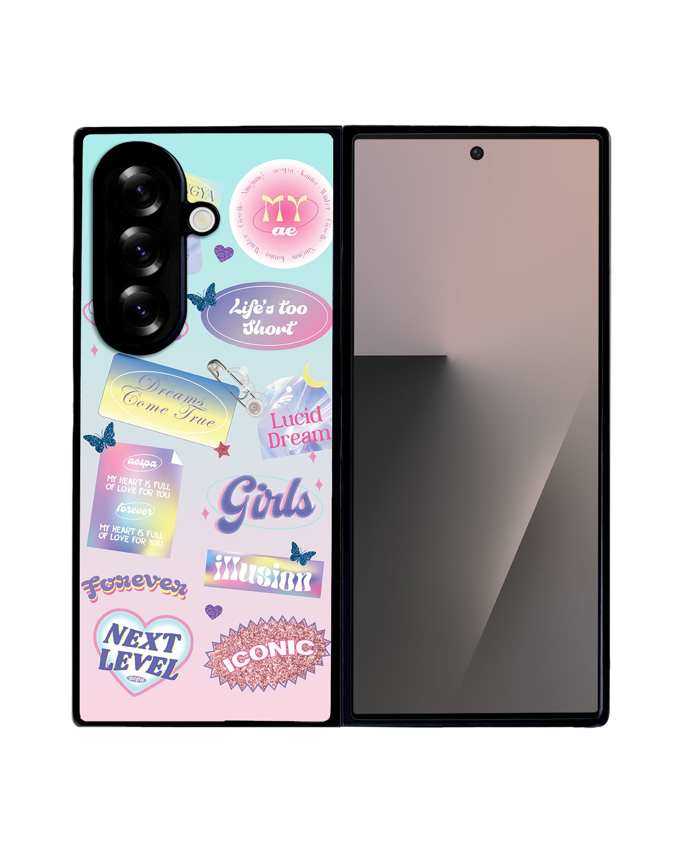 Android Flip / Fold Avant-Gloss Grip - Aespa Girls Pack