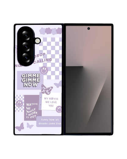 Android Flip / Fold Avant-Gloss Grip - Aespa Song Lyric