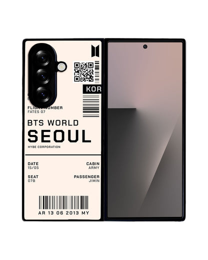 Android Flip / Fold Avant-Gloss Grip - BTS World Ticket