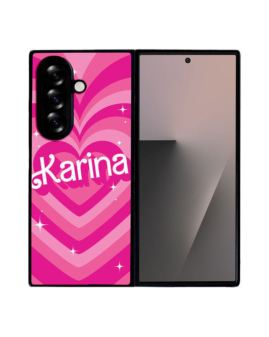 Android Flip / Fold Avant-Gloss Grip - Barbie Love Pattern