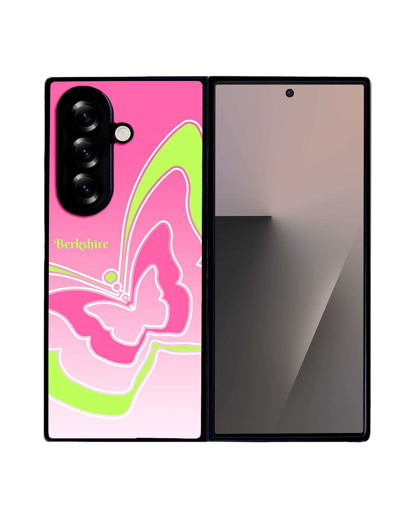 Android Flip / Fold Avant-Gloss Grip - Butterfly Mirror 3.0