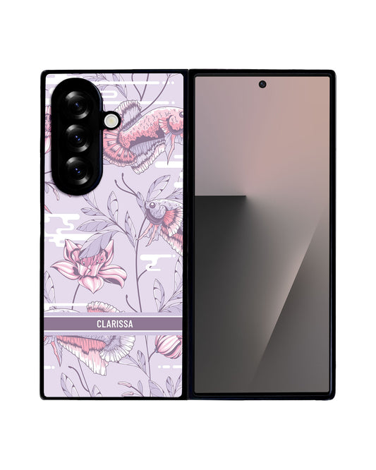 Android Flip / Fold Avant-Gloss Grip - Fish & Floral 1.0
